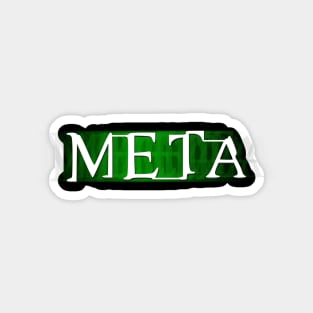 META Matrix Metaverse Sticker